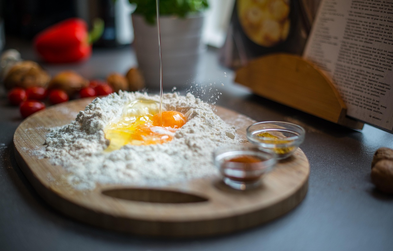 Breaking, eggs, dough — tc-check-test1